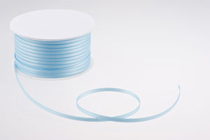 Satinband 3 mm breit in 23 Farben 1 Rolle mit 50 Meter