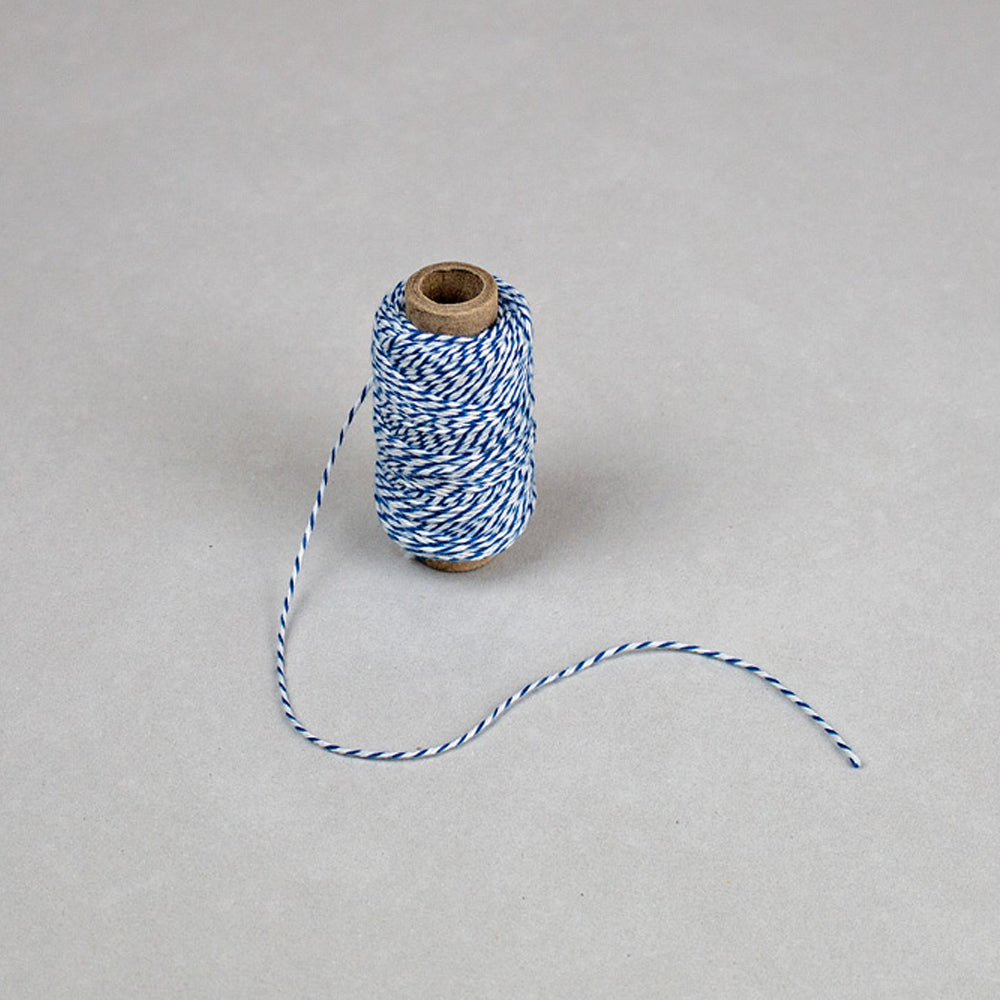 Bakers Twine blau/weiß