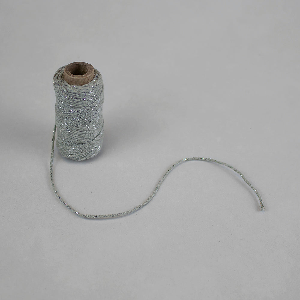 Bakers Twine grau/silber
