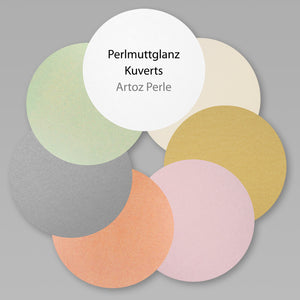 Artoz Perle Kuverts Briefumschläge in allen Formaten