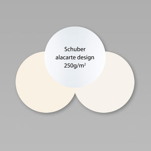 Design 250 Schiebekarten Schuber mit Einsteckkarte