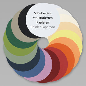 Rössler Paperado Schiebekarten Schuber mit Einsteckkarte
